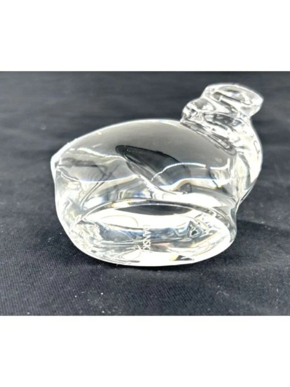 Dansk Ram Figurine Lead Crystal Austria Clear 3.75
